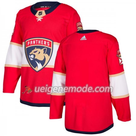 Herren Eishockey Florida Panthers Trikot Blank Adidas 2017-2018 Rot Authentic